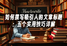 苹果cms模板如何撰写吸引人的文章标题：五个实用技巧详解苹果cms